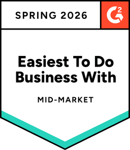 G2 Mid-Market Easiest to Do Business With