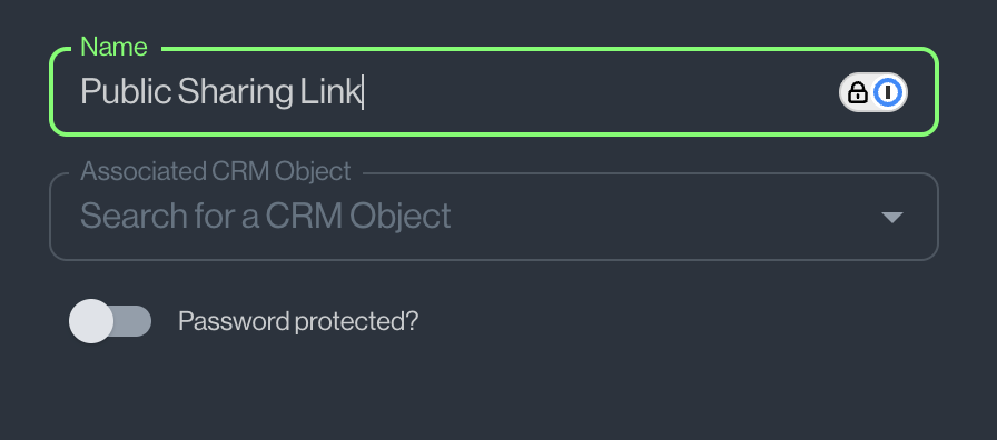 Shares product screenshot
