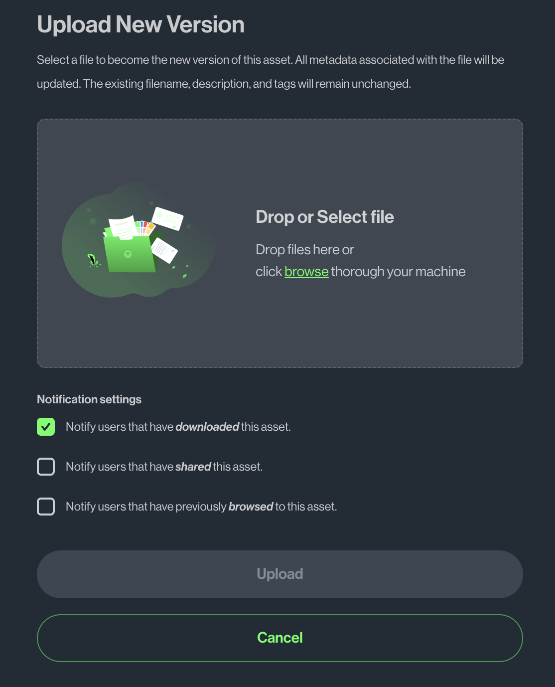 Version Control product screenshot