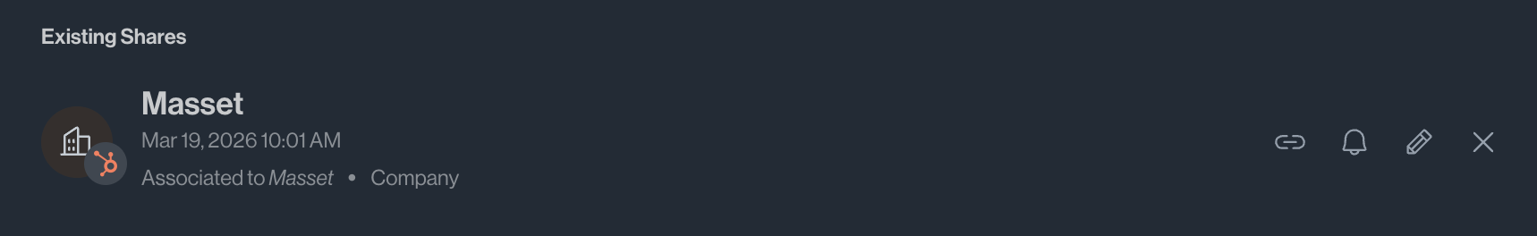 Masset Smart Sharing