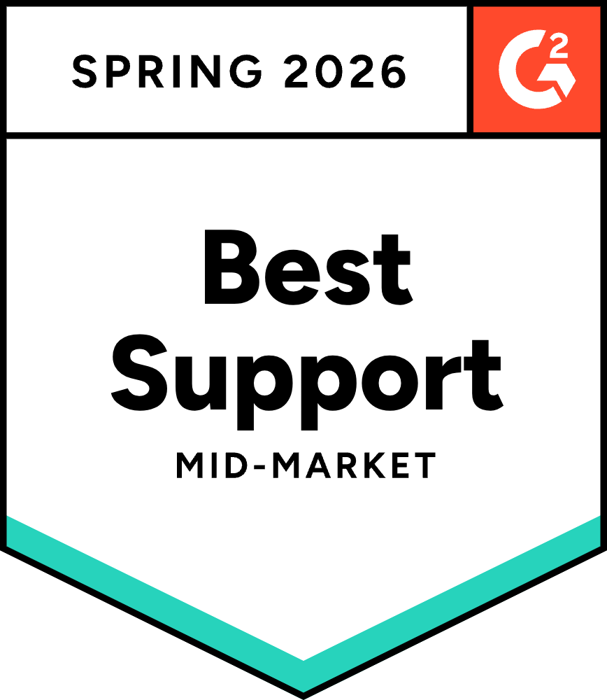 G2 Mid-Market Best Support