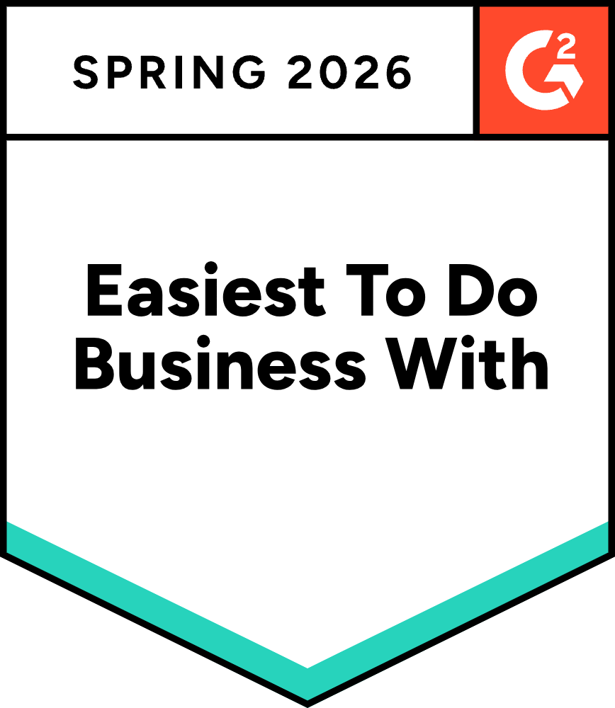 G2 Easiest to Do Business With